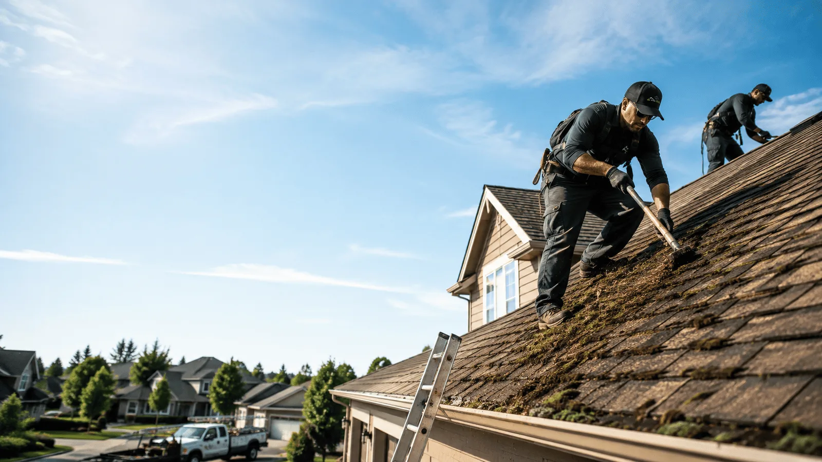 Roof Moss Removal in Breezy Point, NY near me